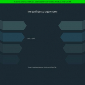Скриншот главной страницы сайта mensonlineescortagency.com