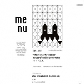 Скриншот главной страницы сайта menumusic.cz