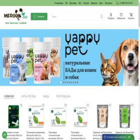 Скриншот главной страницы сайта mergoo.ru