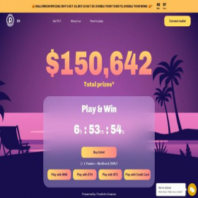 Скриншот главной страницы сайта metalottery.win