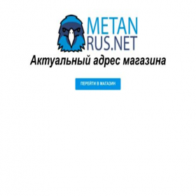 Скриншот главной страницы сайта metan-rus.net