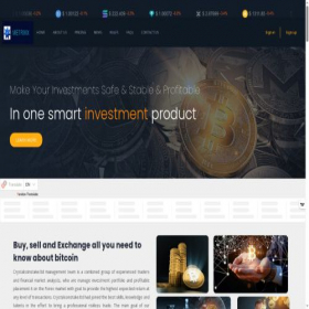 Скриншот главной страницы сайта metrixx.pro
