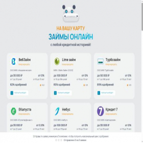 Скриншот главной страницы сайта metrokredit.ru