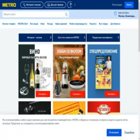 Скриншот главной страницы сайта metrorussia.com