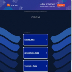 Скриншот главной страницы сайта mfclub.ws