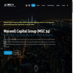 Скриншот главной страницы сайта mgc24.com