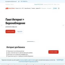 Скриншот главной страницы сайта mgn.b2b.domru.ru