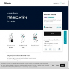 Скриншот главной страницы сайта mhhauto.online
