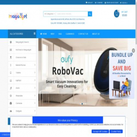 Скриншот главной страницы сайта miagadget.co.uk