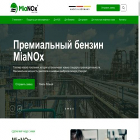 Скриншот главной страницы сайта mianox.ru