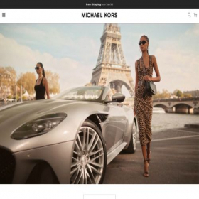 Скриншот главной страницы сайта michaekkors.shop