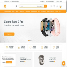 Скриншот главной страницы сайта mijia-shop.com