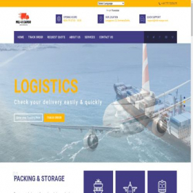 Скриншот главной страницы сайта mili-xcargo.com