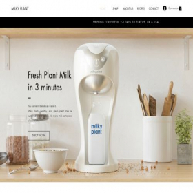 Скриншот главной страницы сайта milkyplant-machine.com