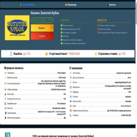Скриншот главной страницы сайта miltrade.com.ua