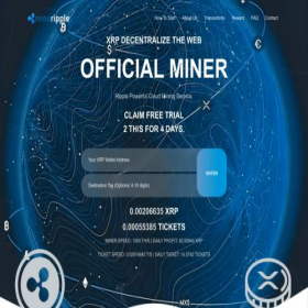 Скриншот главной страницы сайта mineripple.com
