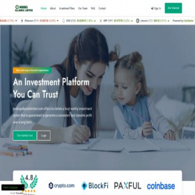 Скриншот главной страницы сайта miningalliancelimited.com