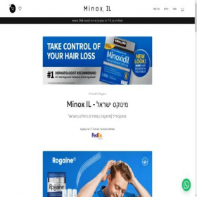 Скриншот главной страницы сайта minox-il.store