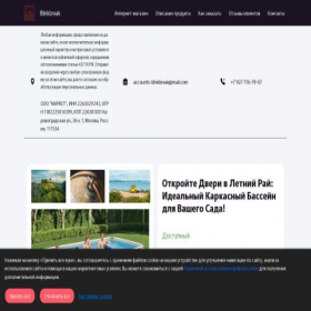 Скриншот главной страницы сайта minyster-baseini.ru