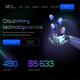 Скриншот главной страницы сайта miraton.pro