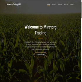 Скриншот главной страницы сайта miratorgtr.com