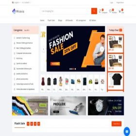 Скриншот главной страницы сайта miravia-pe.net