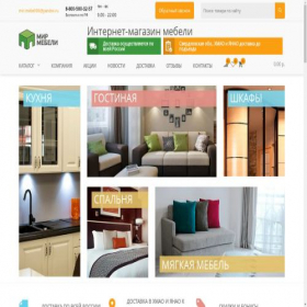 Скриншот главной страницы сайта mirmebeli96.com