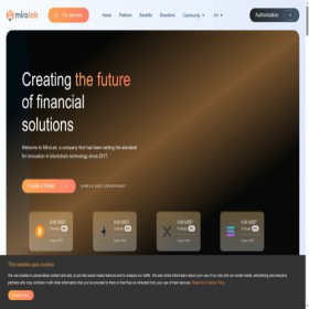 Скриншот главной страницы сайта mirolab.com