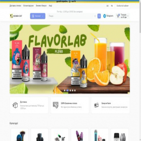 Скриншот главной страницы сайта mirtabaka.com.ua