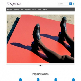 Скриншот главной страницы сайта missgaceru.com