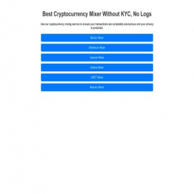 Скриншот главной страницы сайта mixer-coin.to