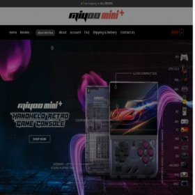 Скриншот главной страницы сайта miyoominiv2.com