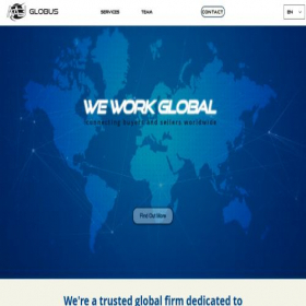 Скриншот главной страницы сайта mjglobus.com