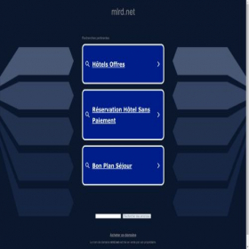 Скриншот главной страницы сайта mlrd.net