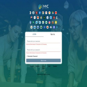 Скриншот главной страницы сайта mmcglbeu.online