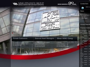 Скриншот главной страницы сайта mmgfinance-group.com