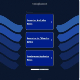 Скриншот главной страницы сайта mobapphax.com
