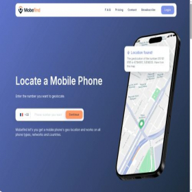 Скриншот главной страницы сайта mobefind-ie.com