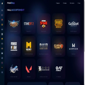 Скриншот главной страницы сайта mobi-shop.pro