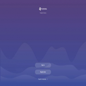 Скриншот главной страницы сайта mobile.aisignal.homes