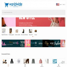 Скриншот главной страницы сайта mobile.worldwideshopping-b2b.com