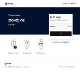Скриншот главной страницы сайта mobile.xooxox.xyz