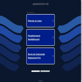 Скриншот главной страницы сайта mobile2.aptekadoctor.net