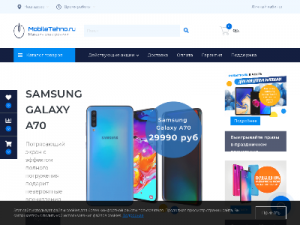 Скриншот главной страницы сайта mobiletehno.ru