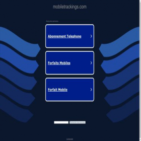 Скриншот главной страницы сайта mobiletrackings.com