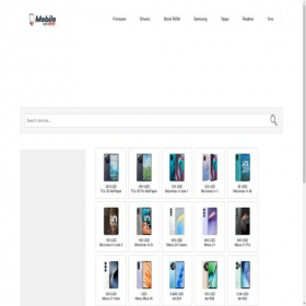 Скриншот главной страницы сайта mobilewithdrivers.com