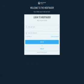 Скриншот главной страницы сайта mobtrader.nelsonfinsolutions.trade