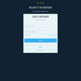 Скриншот главной страницы сайта mobtrader.orlentrend.com