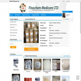 Скриншот главной страницы сайта modafinil-bulk.com
