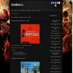 Скриншот главной страницы сайта modbest.ru